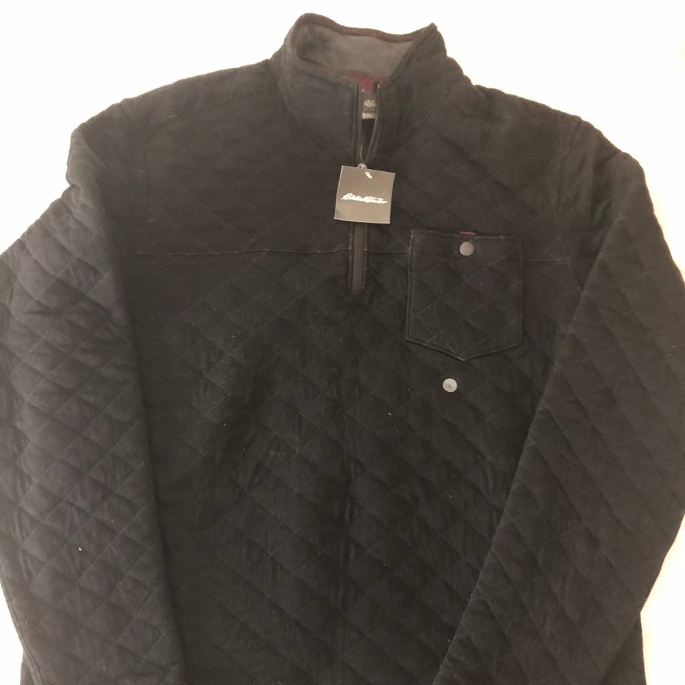 Men's Tall Eddie Bauer Quilted 1/4 Zip